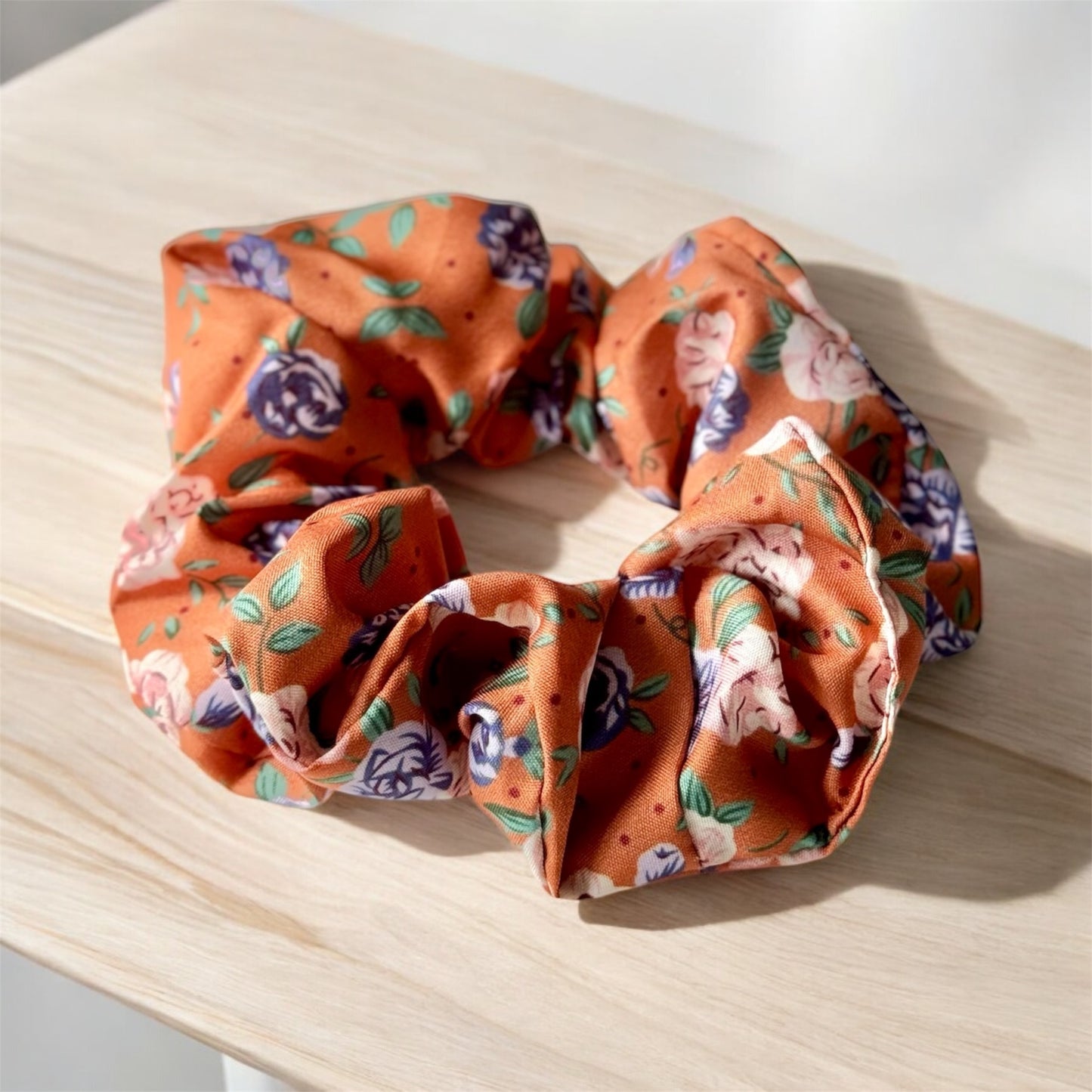 Floral Meadow: Pack of 3 Scrunchies with Flower Details