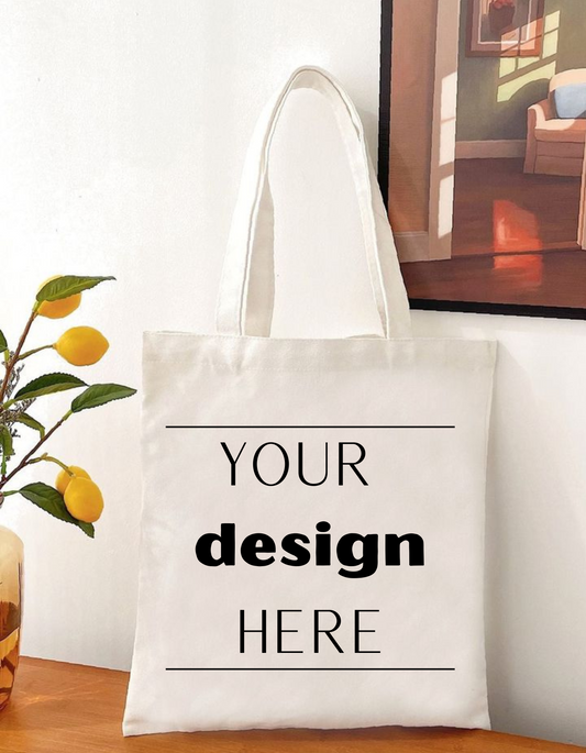 Personalised Tote Bag – Custom Printed Canvas Bag